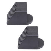 2pcs Protección De Punta Cuadrada Para Equipo De Fitness Cubierta De Goma Para Pies Cubierta De Piso Reemplazo Para Partes De Gimnasio - details 18