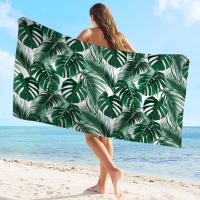 Toalla De Microfibra Absorbente Y Secado Rápido Para Playa Yoga Natación Senderismo Toalla De Palmas Suave Y De Alta Calidad Para Deportes Y Viajes - details 9