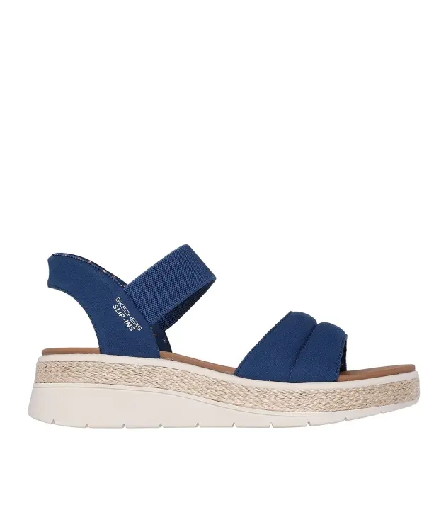 Sandalias Skechers mujer BOBS Sun Ray 114413 Slip-ins marino - 1