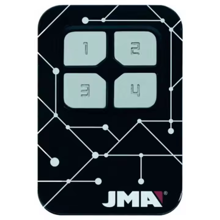Mando Garaje Universal Multifrecuencia JMA Telemando Jma MBT Compatible Frecuencias 433 hasta 868MHz Código Fijo Y Variable M-BT Unifica 4 Mandos Distintos En 1 - 1