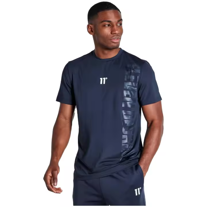 Camiseta de Manga Corta 11 DEGREES  para hombre en color azul - 1