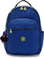 🎒 MOCHILA KIPLING SEOUL – COLOR BLUE INK. TAMAÑO GRANDE. - details 0