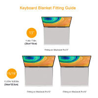 Limpieza De Pantalla De Portátil Microfibra Funda Para Teclado Película Protectora De Limpieza Para MacBook pro 13/15/16 Pulgadas - details 1