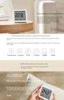 Sensor De Temperatura Y Humedad Inteligente XIAOMI Mijia 3 Con Medidor Digital De Humedad Y Aplicación Mijia Control Remoto Bluetooth - details 0