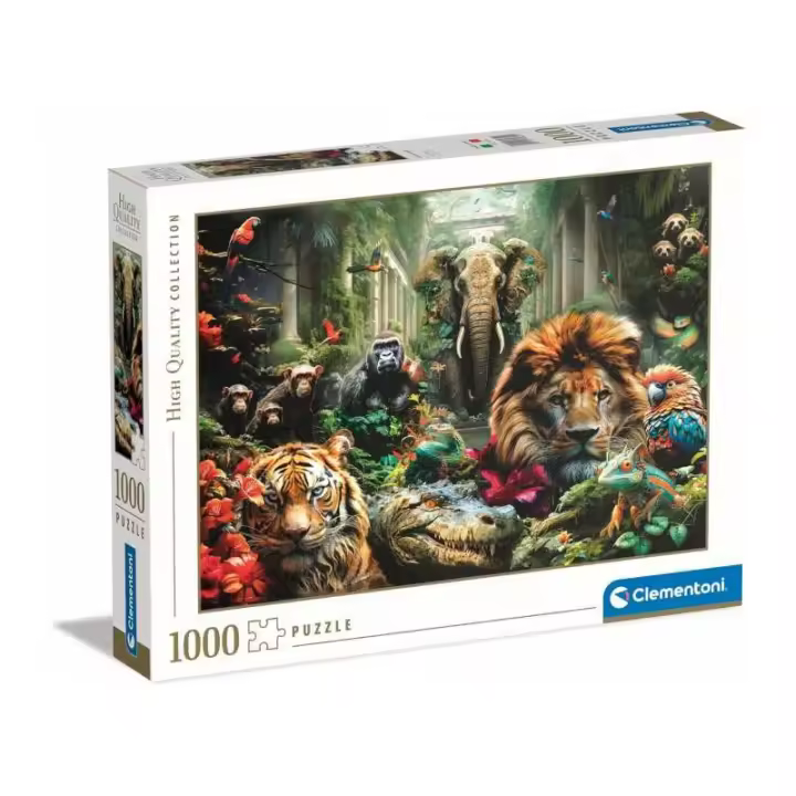 PUZZLE 1000 PIEZAS MYSTIC JUNGLE DE CLEMENTONI - 1