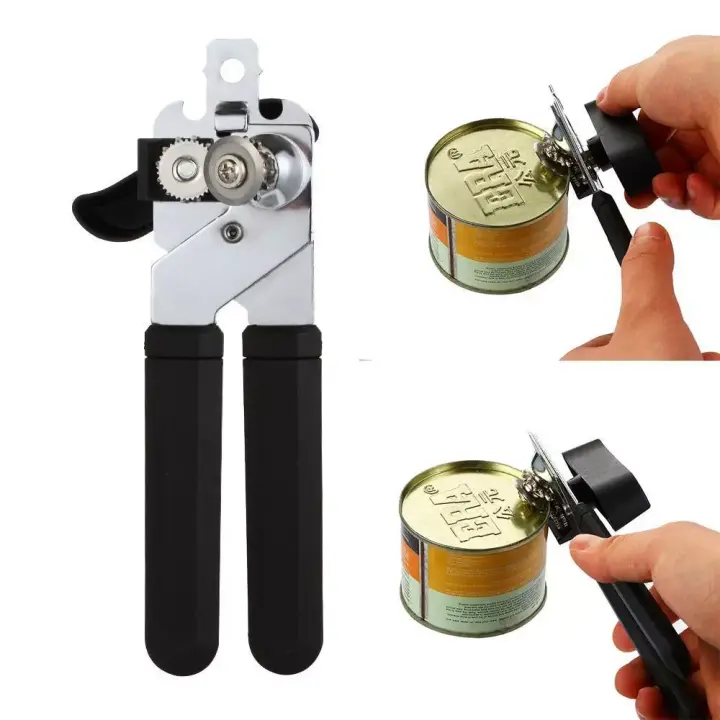 Abrebotellas Manual De Mano Ergonómica Con Borde Liso En Acero Inoxidable Alimenticio Para Cocina Y Restaurante - 1