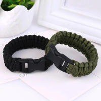 Brazalete De Sobrevivencia Para Camping Y Emergencias Al Aire Libre Con Cuerda Paracord De 7 Núcleos De 23cm Herramientas De Escape Y Paraguas - details 0