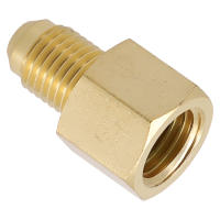 Adaptador De Acondicionador De Coche R134A R12 Con Conexión Rápida 1/2" ACME Hembra Y 1/4" SAE De Cobre De Alta Calidad Para Inyector De Combustible - details 11