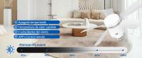 Ventilador de Techo con Luz, Compatible APP, LED Lampara Ventilador Silencioso, Temperature de Color 3000K-6500K, para Dormitorio, Sala de Estar, Cocina, Garaje, Interfaz E26/E27 - details 0