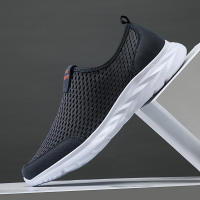 Zapatillas De Tenis Para Hombre YRZL Talla Grande Transpirables De Malla Antideslizantes Ligeros Para Caminar Y Deporte - details 3