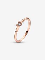 Pandora - Anillo Corazón Radiante - Baño de Oro Rosa de 14K - details 0