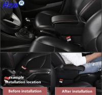 Caja De Reposabrazos Para Opel Astra H 2004-2014 Caja De Almacenamiento Accesorios De Retrofits Para Interior Material De Cuero / Plástico ABS - details 3