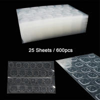 Adhesivos De Uñas Doble Cara 25 Hojas/600 Piezas Super Pegajosos Impermeables Transpirables Para Uñas Postizas Jelly Glue - details 0