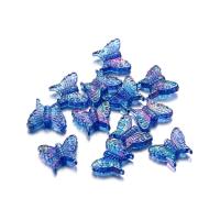 50pcs Encantos De Mariposa Acrílico AB Color Charms Bolas Espaciadoras Para Pulseras Y Collares DIY Accesorios De Joyería - details 4