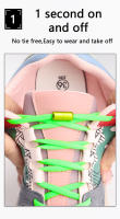 Alpargatas Elásticas Sin Cordones Para Deportes Colores Variados Accesorios De Zapatos Para Niños Y Adultos - details 5