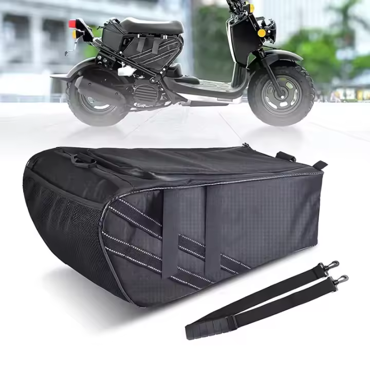 Bolsa De Almacenamiento Acolchada Para Motocicleta Honda Ruckus Zoomer 2010-2019 Impermeable Con Asa De Hombro Bolsa De Banda Trasera - 1