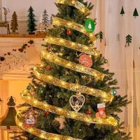 Luces De Enredadera LED Para Decoración De Navidad Y Año Nuevo Adornos Para Árbol De Navidad Y Hogar Cuerda De Luz De Navidad Multicolor Tamaño 2M 5M 10M - details 1