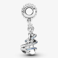 Pandora Charm de Colgante en Plata DE LA Serie de La Leyenda, Momentos Mágico de Cenicienta 799201C01,Incluye Caja Original - details 0