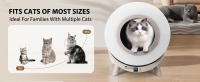 Nobleza - Arenero Autolimpiable Inteligente para Gatos con App, 80L Capacidad, Ideal para Varios Gatos, Incluye 2 Rollos de Bolsas de Basura - details 9