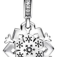 Pandora Colección Moments Snowflake，Incluye Caja Original，Incluye Caja Original - details 0