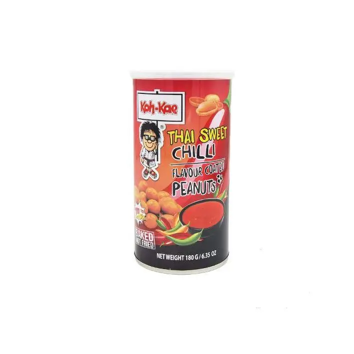 Koh Kae Cacahuete Tailandés Sabor Chili Dulce Recubierto 180g - 1
