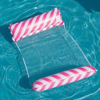 Silla De Flotación Inflable Plegable Con Patas Y Red De Apoyo Para Piscina Y Playa Accesorio De Ocio Para Fiestas En La Playa - details 5
