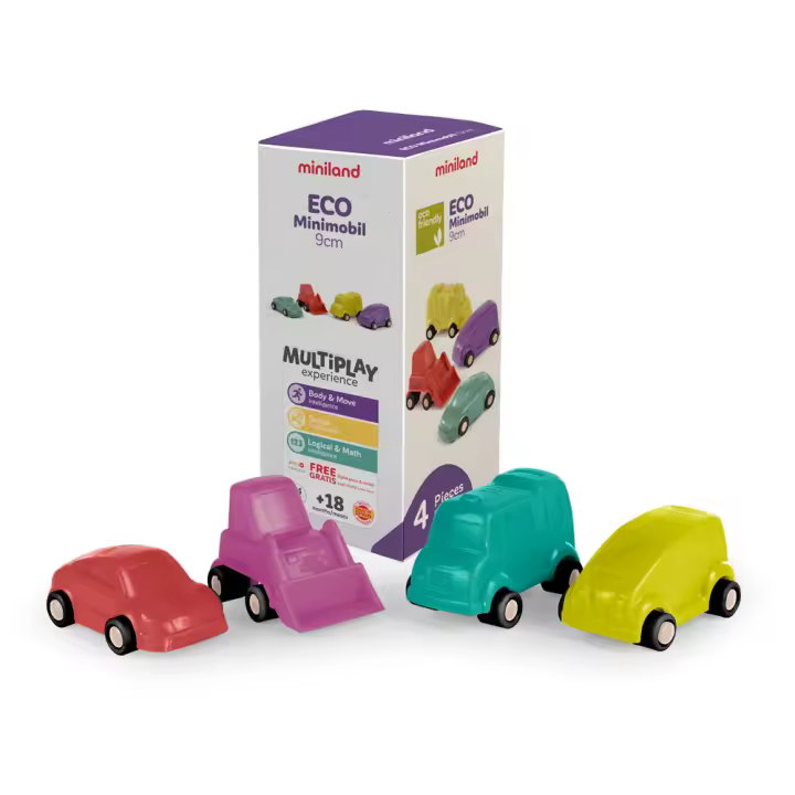 Coches de juguete ECO Minimobil (9cm) - 1