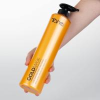 Tahe Keratin Gold Shampoo 1000 Ml Champú Con Queratina Pura, Refleja La Luz Natural - details 1