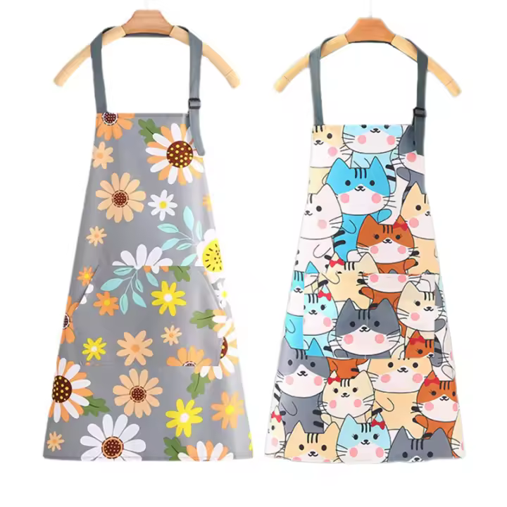 Nueva Falda De Lona De Algodón Impermeable Para Cocinar Y Trabajo Para Hombres Y Mujeres Adultos Cómoda Transpirable De Cintura - 1