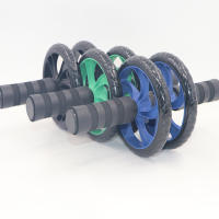 Rodillo De Abdominales Doble Rueda Antideslizante Entrenador De Músculos Abdominales Para Gimnasio Y Ejercicios En Casa Fitness Ab Roller - details 15