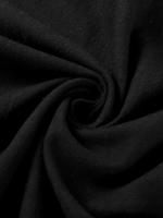 Camiseta de manga corta de lino de verano para hombre, talla grande, sudadera holgada, cárdigan con botones de color liso, camisa de algodón y lino para hombre - details 7