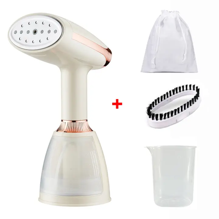  Vaporizador De Ropa Portátil Y Manejable Máquina De Vapor Para Planchar Ropa Eléctrica Para El Hogar Y Viajes Sin Soporte Anti Seco Con Capacidad De Tanque De Agua Menor a 0.8L - 1
