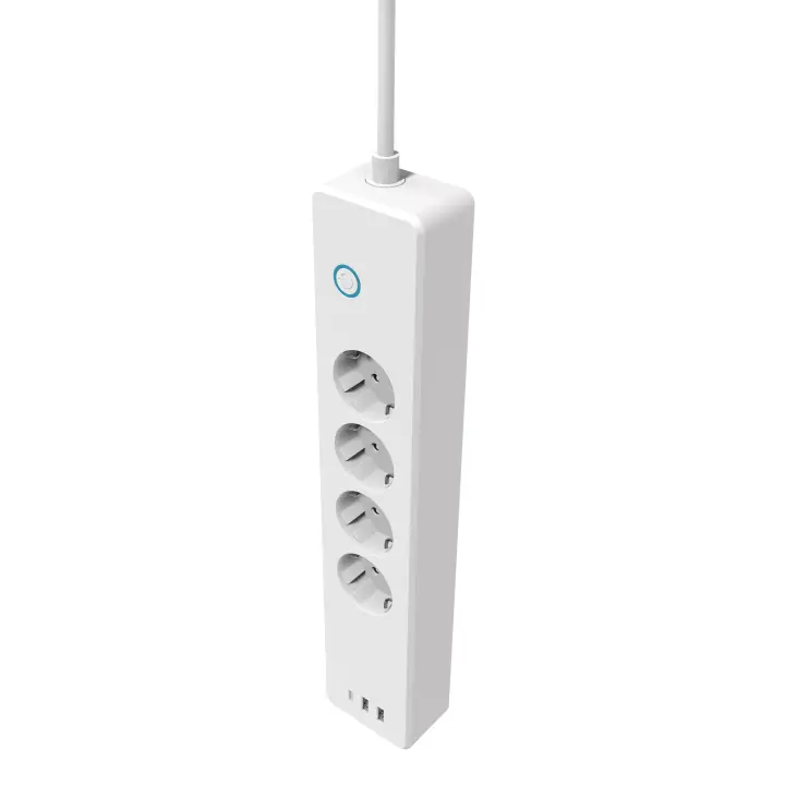 muvit iO Regleta Wifi con 4 tomas de corriente, 2 puertos USSB QC3.0 (18W) 1 puerto Tipo C PD (20W) y monitor de energía - 1