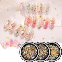 Set De 8 Piezas De Decoración Para Uñas Con Diamantes Y Lentejuelas Accesorios Para Arte De Uñas DIY Kit De Adornos Para Manicura - details 3