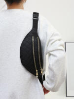 Bolsa De Cintura Para Mujer Fanny Pack Bolsa De Pecho Bolsa De Cadera Bolsa De Viaje Con Correa Monedero Cruzado Estilo Casual Unisex - details 3