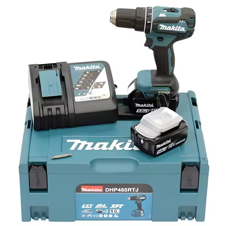 Makita Taladro Combinado Bl 18V Inalámbrico Potente Ligero - 1