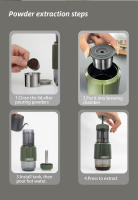 HiBREW H4D Máquina de Espresso Portátil 2 en 1, prensa manual para cápsulas de café y café molido, máquina de café caliente/frío para uso en viajes y en casa - details 3