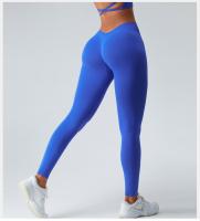 Leggings De Yoga Para Mujer Cintura Alta Sin Costuras Levantando Tallas Justas Para Correr Y Deportes Pantalones Leggings Slim Fitness - details 2
