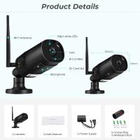 Cámara De Seguridad IP BESDER 5MP Bullet WiFi Exterior Con Rastreo Automático 1080P CCTV IP66 Onvif Aplicación Icsee Para Vigilancia - details 1