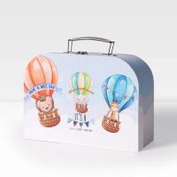 Caja De Almacenamiento Portátil Estuche De Papel Tamaño Small Organizador De Estación De Trabajo Para Regalos Y Tarjetas De Cumpleaños - details 5