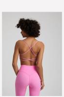Sujetador De Yoga Para Mujer SHINBENE Super Nube Con Escote En V Espalda Cruzada Y Sin Costuras Almohadillado Deportivo Transpirable - details 16