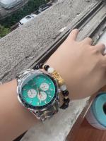 Reloj De Pulsera De Lujo Para Hombre Resistente Al Agua Con Fecha Y Luminiscencia Reloj De Cuarzo De Acero Inoxidable Deportivo Y Casual - details 1