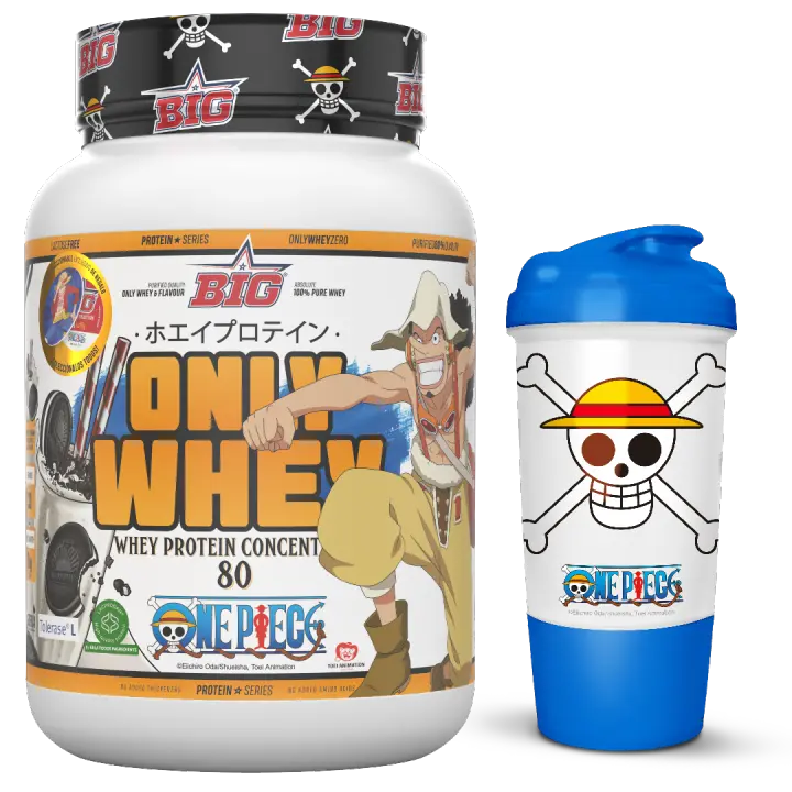 Only Whey One Piece *todos los sabores*  - Big + mezclador / Alta calidad / delicioso sabor - 1