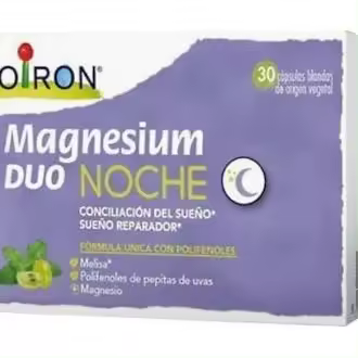 Boiron Magnesium Duo Noche, 30 Cápsulas - 1