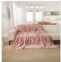 Manta de Decoración Cubre Sofá ,Manta viaje de sedalina , Manta Terciopelo Estampada Invierno para cama gran tamaño, manta de playa,manta de regalo 130x160/160x220/220x240 - details 2