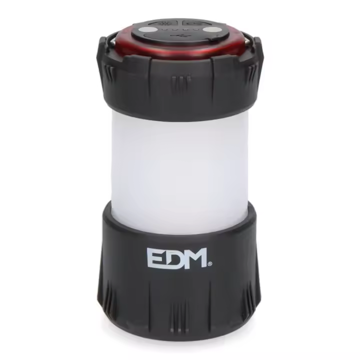 Edm Mini Farol Camping LED Portátil 250lm - Ahorro Energético - 1