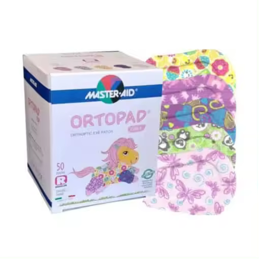 Ortopad For Girls Parche Ocular Regular 50 Ud (+4 años) - 1
