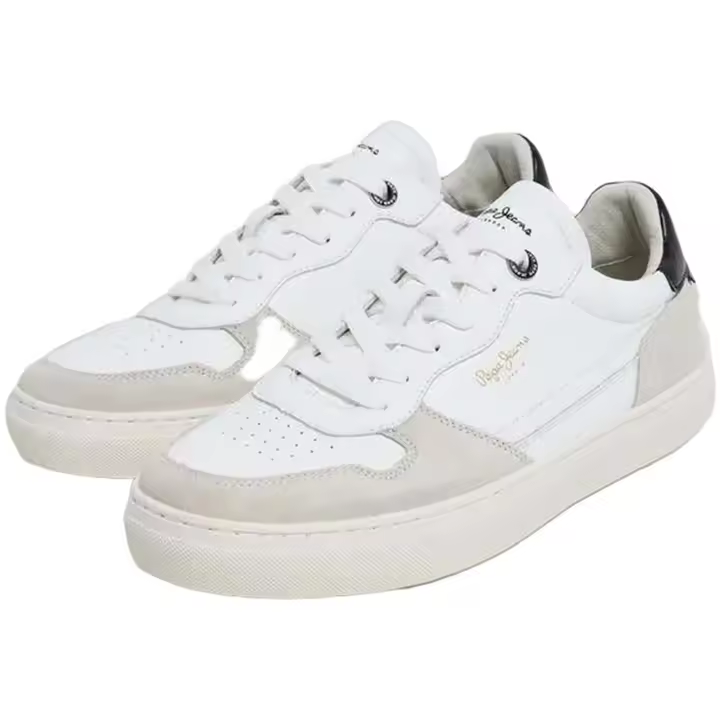 Zapatillas marca Pepe Jeans modelo Pms00008-803 para hombre en color blanco/negro - 1