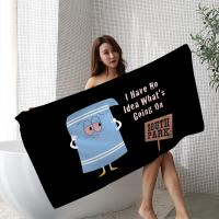 Toalla Microfibra Absorbente Y Secado Rápido De South Park Towelie Toalla De Playa Suave Para Yoga Natación Senderismo Y Gimnasio Tamaño 30x60 Cm - details 2
