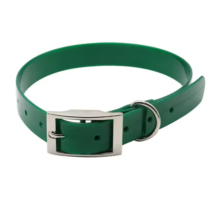 Collar Grande Para Perros De Alta Calidad Ajustable TPU Duradero Impermeable Para Puppies Correa De Color Sólido Accesorios Para Perros - 1